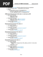 Common AT-SMS Commands Calamp