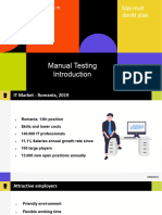 Software Testing Introduction