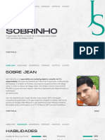 Portfólio + CV - Jean Sobrinho