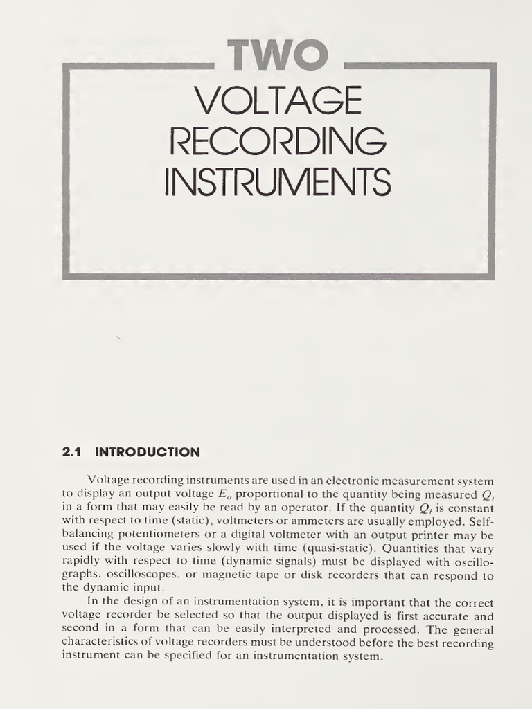 Instrumentation For Engineering Measurements Ch2 PDF