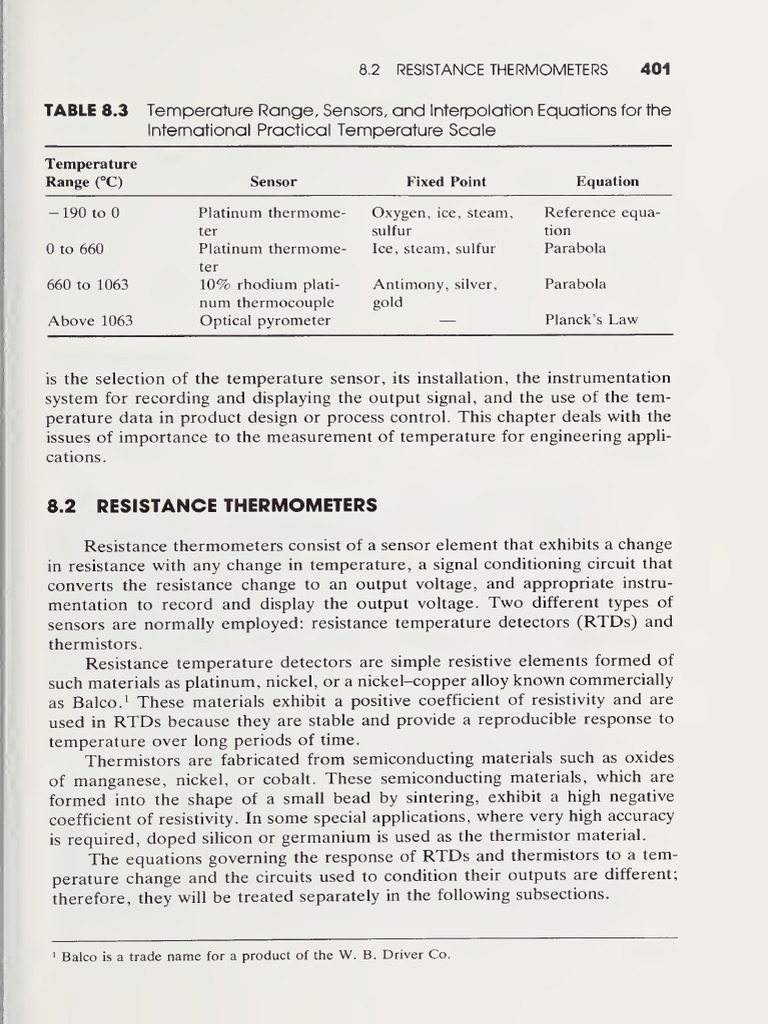 Instrumentation For Engineering Measurements Ch8 PDF