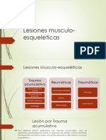 Lesiones Musculo-Esqueleticas