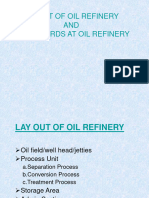 LAY OUT OF OIL REFINERY, 18 Aug, 2nd Lecture