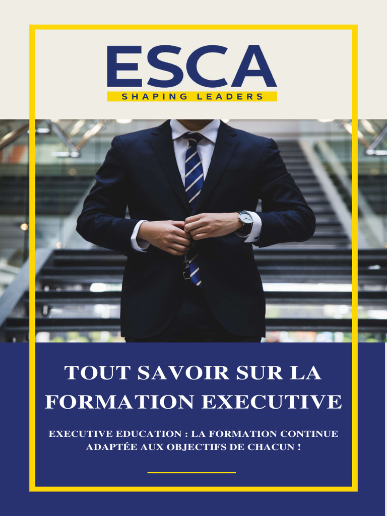 Formation Executive : Boostez votre carrière | PDF | Business ...