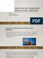 Conferencia Del Derecho Internacional Privado-1