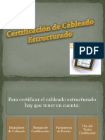 Certificacion de Cableado Estructurado-35877721
