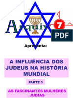 15 A INFLUÊNCIA DOS JUDEUS NA HISTÓRIA MUNDIAL PARTE 3