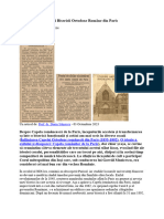 File Din Istoria Corului Bisericii Ortodoxe Române Din Paris