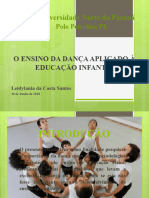 O Ensino Da Dança Aplicado A Educação Infantil