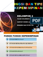 Fungsi Dan Tipe Kepemimpinan