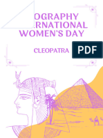 Biography International Women's Day