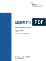 FP9 Matematik Med Hjlpemidler Maj 2023