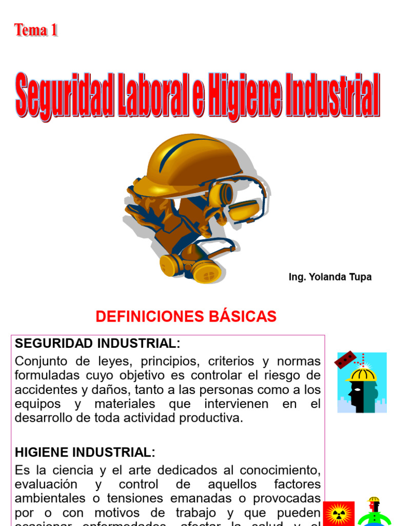Seguridad e Higiene Industrial en el Trabajo | PDF