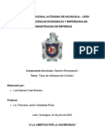 Derecho Empresarial I - Trabajo 1