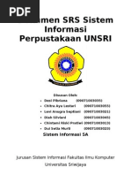 Download Dokumen SRS Perpustakaan Unsri FIX by Adin Nerazurra SN67875110 doc pdf