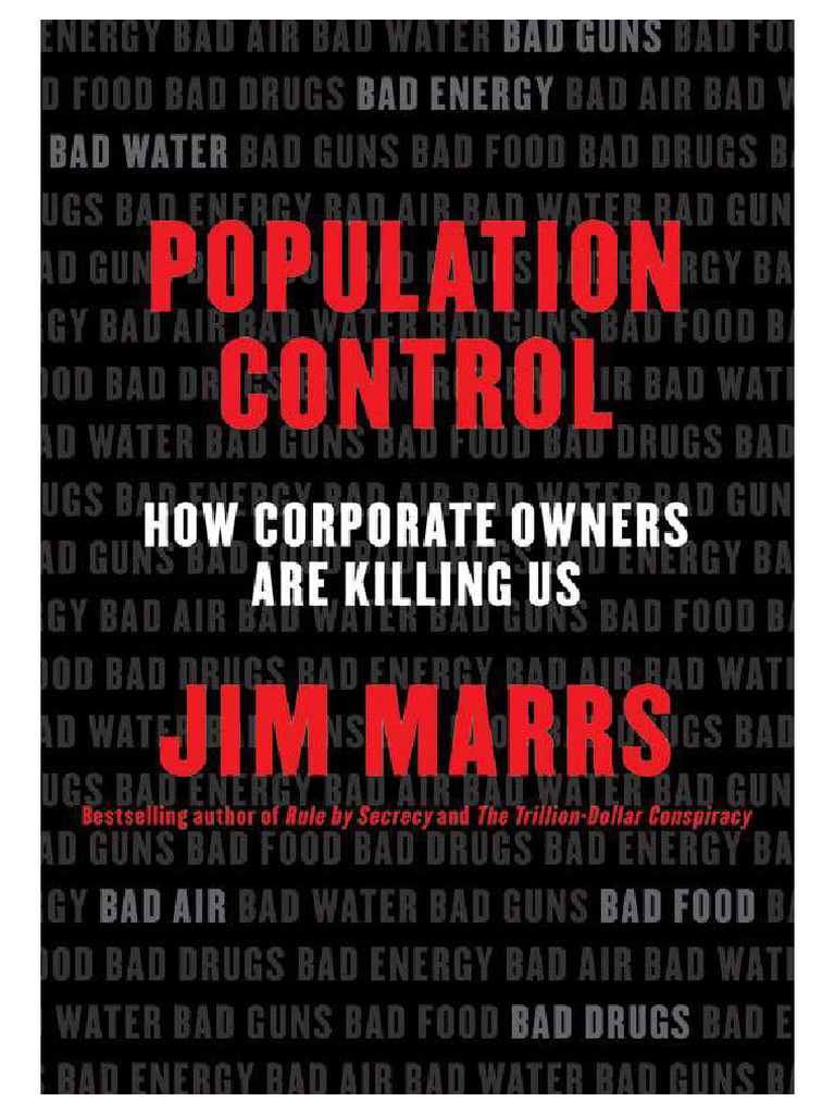Jim Marrs - Controle Populacional
