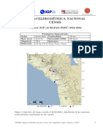Red Acelerom Etrica Nacional Censis: Reporte IGP/ACELDAT-PER U 2022-0502