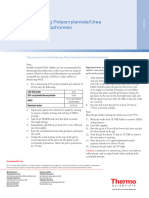 MAN0011970 Denaturing PolyacrylamideUrea Gel Electrophoresis UG