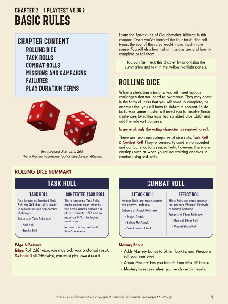 Ch 02 Playtest Basic Rules V 0 86 Pdf Gaming Role Playing Games