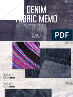 Denim Première Vision - Denim Fabric Memo AW1718
