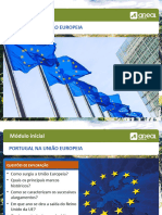 Módulo Inicial: Portugal Na União Europeia