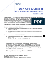 DSX-8000 Cat 8clase II Adaptadores de 40 Gigabits