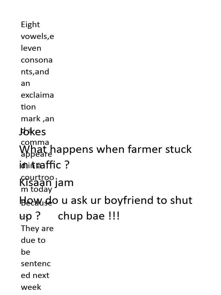 Jokes | PDF