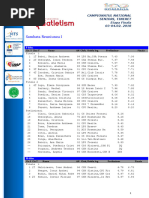 Sambata Reuniunea I: Campionatul National Seniori, Tineret Etapa Finala 03-04.02. 2018