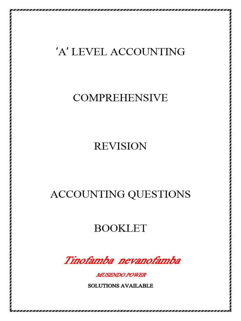 BASIC ACCOUNTING QUESTIONS AND ANSWERS PDF FREE DOWNLOAD 2020 visual data 4