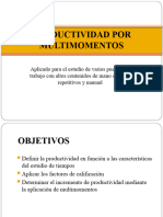 PRODUCTIVIDAD POR MULTIMOMENTOS Diapositivas