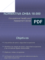 Normativa Ohsa 18