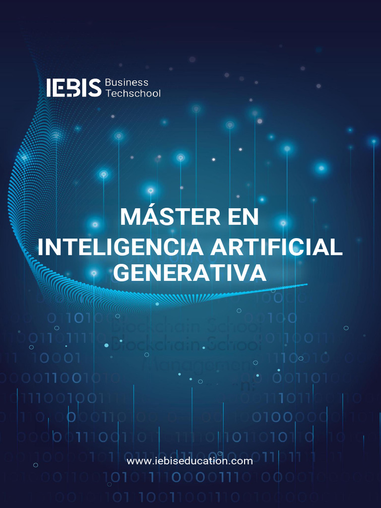 Máster en Inteligencia Artificial Generativa | PDF | Inteligencia ...