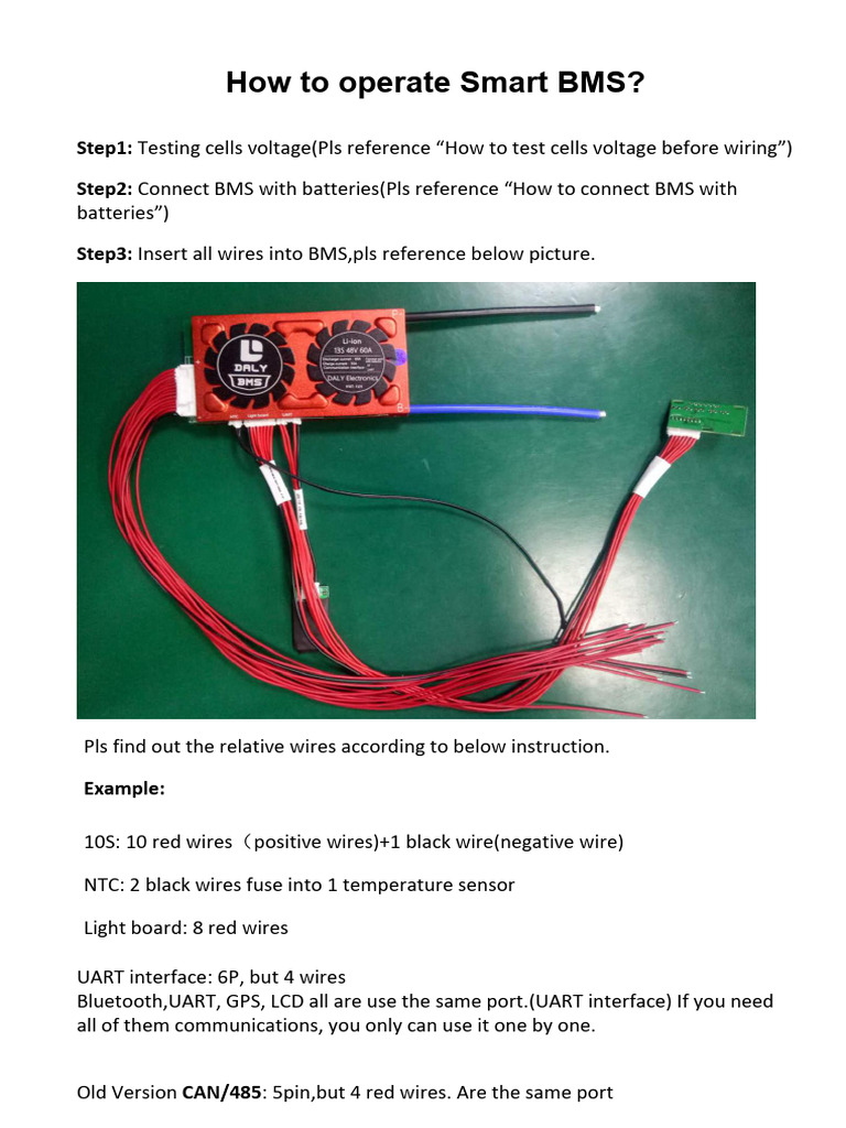Smart BMS Operation Guide | PDF | Ios | Mobile App