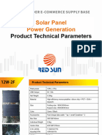 1-1. RedSun Portable Foldable Solar Panel I - Specification
