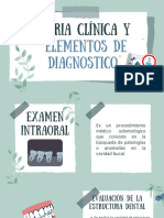 Historia Clínica y Elementos de Diagnóstico
