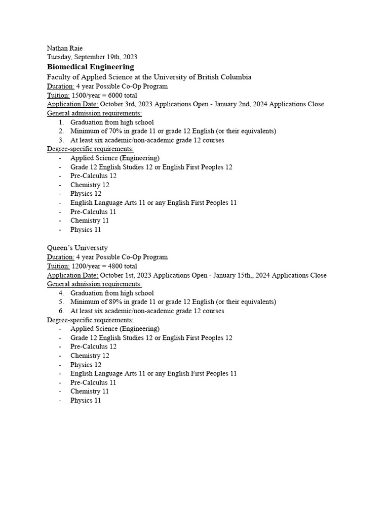 NathanPost Secondary Research Assignment PDF Physics Biomedical