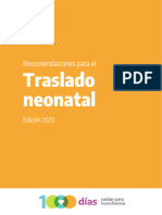 Recomendaciones Traslado Neonatal 2023