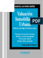 Valuación Inmobiliaria Urbana. Ibañez