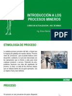 Sesion 02 - Introducción A Los Procesos Mineros