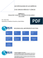 Universidad Especializada de Las Américas Facultad de Ciencias Médicas Y Clínicas