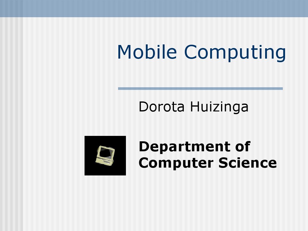 Mobile Computing Overview and Benefits | PDF | Art | Computers