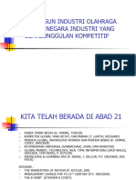 Mambangun Industri Olahraga Menuju Negara Industri Yang Ber - 1