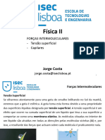 Física II Forças Intermoleculares