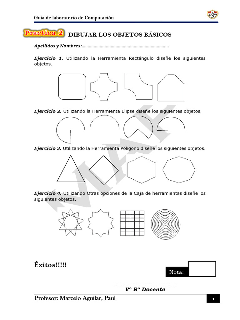 Lección 2 Práctica Corel Draw PDF
