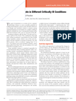 Sodium Bicarbonate in Different Critically Ill Conditions: From Physiology To Clinical Practice