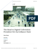 The Road To Digital Unfreedom: President Xi's Surveillance State - Journal of Democracy