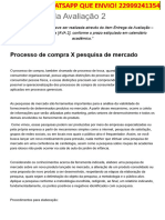 Enunciado Da Avaliação 2 - Direito e Comportamento Do Consumidor (IL60219)