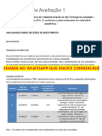 Enunciado Da Avaliação 1 - Contabilidade Avançada (IL60032)