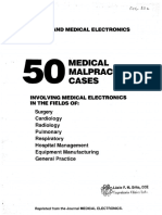50 Medical Malpractice Cases