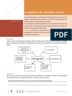 3.1 La Alquimia de Entender A Otros